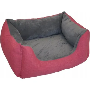 Pelíšek pro psa AXIN matrace pro psa červená 58 cm x 68 cm