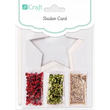 kreativní sada Sada pro výrobu 3D přáníček dpCraft Shaker Card DPKA-002