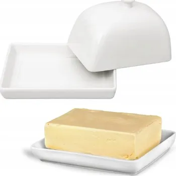 Dóza na potraviny Máslenka Homedelux porcelánová bílá