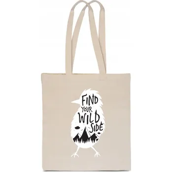 Nákupní taška Nákupní taška PoStar béžová bavlna