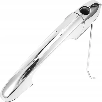 Dveře karosérie Levá klika předních dveří pro FIAT 500 Chrom 2007- 735485875