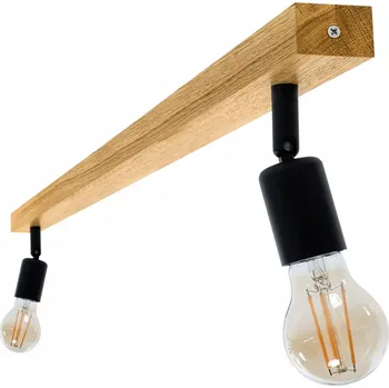 Nástěnné svítidlo LED nástěnné svítidlo Wood hnědé E27 40 W