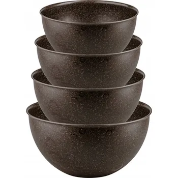 Sada misek Practic AAMB36 hnědá, 4dílná ks