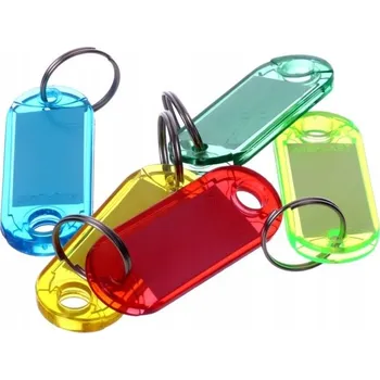 10 x PŘÍVĚSEK NA KLÍČE PŘÍVĚSEK NA KLÍČE IDENTIFIKÁTOR S IDENTIFIKÁTOREM 10 Ks