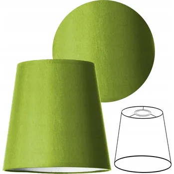 Stínidlo Stínidlo z Látky Kónické pro Závěsné Lampy E27 SVĚTLE ŠEDÉ