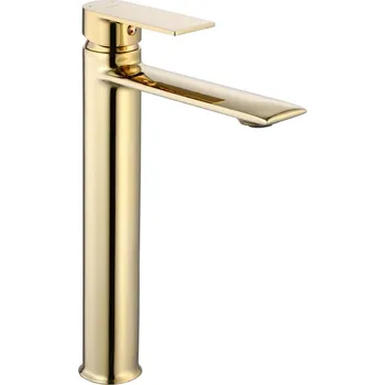 Vodovodní baterie REA - Umyvadlová baterie VENETA zlatá REA-B6419