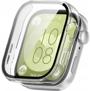 Pouzdro na mobilní telefon Pouzdro Tech-Protect pro Huawei Watch Fit 3, bezbarvé