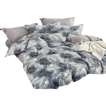 Povlečení POVLEČENÍ 160X200 BAVLNA SATÉN + 2 POVLAKY NA POLŠTÁŘE 70X80 KWIATY SADA POVLEČENÍ