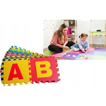 PĚNOVÉ PUZZLE PROTISKLUZOVÉ ABECEDA 32CM E1993 EMAJ