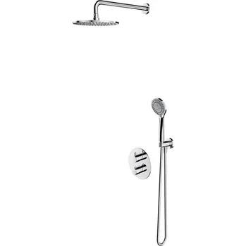 Vodovodní baterie OMNIRES - Y termostatický podomítkový sprchový systém chrom /CR/ SYSYT05CR