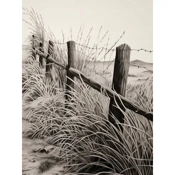 Plakát Plakát Šumy a Šepoty Venkovského Plotu bez rámu 60 x 80 cm