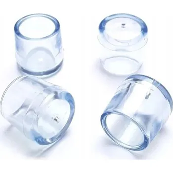 Podložka pod nábytek Silikonové návleky na nohy židle Mensen, 4 ks, 25 mm