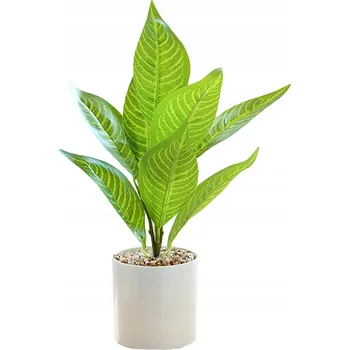 umělá květina UMĚLÁ Rostlina V KVĚTINÁČI REALISTICKÁ 34cm KEŘÍK Bonsai DEKORACE