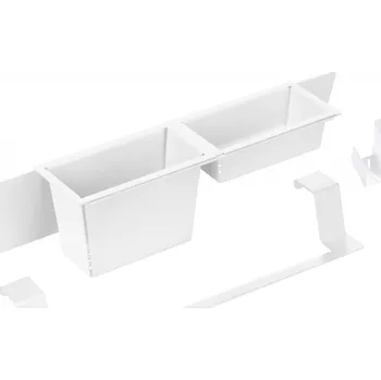 Granitový dřez DEANTE - Magnetic bílá - Sada příslušenství pro dřez ZZMKA11O