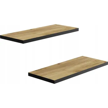 police Police laminovaná deska HWS FURNITURE 40 x 15 cm dub craft zlatý