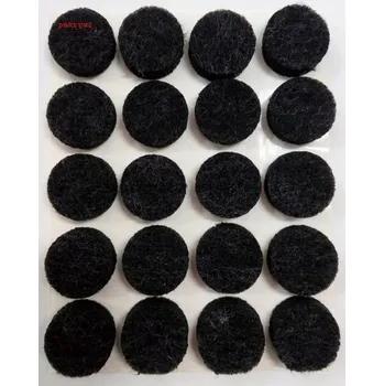 Podložka pod nábytek Filcové podložky pod nábytek 200 ks černé kulaté SILNÉ