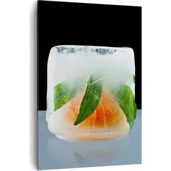 Obraz Obraz na plátně canvas 70x100 kostka ledu obývací pokoj ložnice na zeď velký