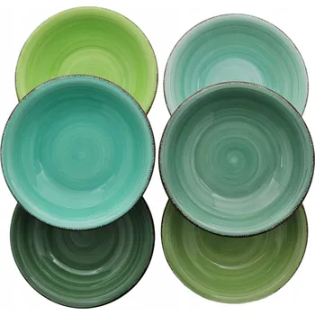 Talíř Hluboký talíř na polévku MPLCo Green 21 cm