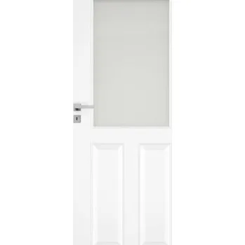 Interiérové dveře Interiérové dveře Naturel Nestra levé 90 cm bílé NESTRA290L