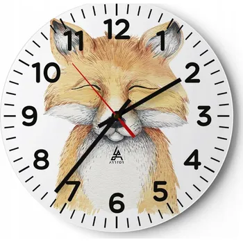 Hodiny Kuchyňské nástěnné hodiny 30x30 Pro Děti Moderní skleněné hodiny Tiché