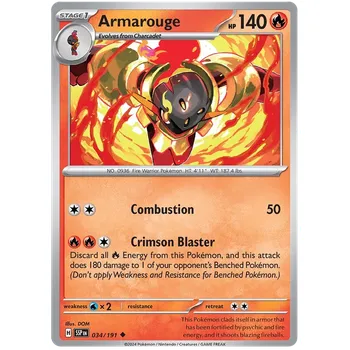 Sběratelská karetní hra Pokémon TCG Armarouge 034/191
