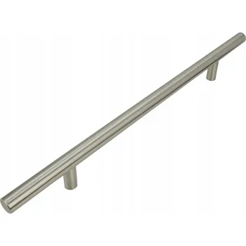 Nábytkové kování Nábytková úchytka Reling 192 mm stříbrná Kovová úchytka na skříňky