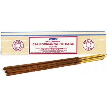 Vonná tyčinka Vonné tyčinky Bílá Šalvěj Kalifornská Bílá Šalvěj 15g Satya krásná jemná vůně