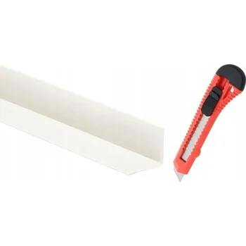 soklová lišta Lišta Cezar PVC 24 x 28, délka 2500 cm, bílá