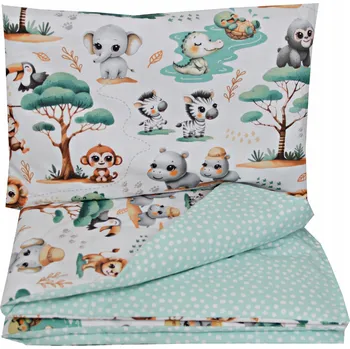 Povlečení POVLEČENÍ DO POSTÝLKY 140X70 DĚTSKÁ PRO MIMINKA 135X100 BAVLNA