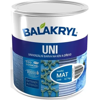 univerzální barva Barva univerzální Balakryl Uni mat bílá – 0,7 kg