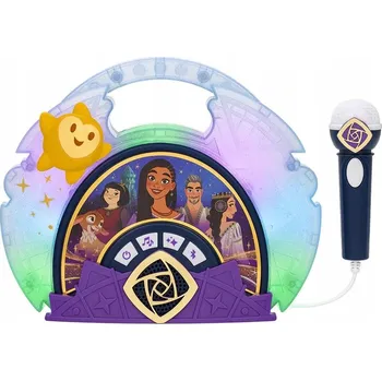 Bluetooth reproduktor BoomBox Bluetooth Reproduktor + Mikrofon Karaoke 2v1 Wish Přání Disney