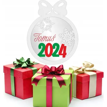 Vánoční dekorace VÁNOČNÍ KOULE VÁNOČNÍ BAŇKY KOULE 10 CM NA VÁNOČNÍ STROMČEK, PREMIUM AKRYLOVÉ SKLO