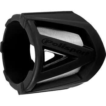 Chránič koncovky výfuku POLISPORT 8484000001 černá 340-400mm/13.4-15.7 inch HUSQVARNA WR 125 1980-2013