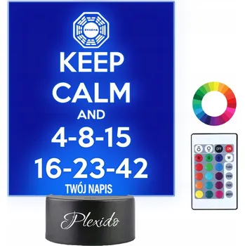 Lampička Plexido vícebarevná Noční lampa