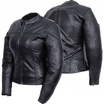 Moto bunda DÁMSKÁ MOTOCYKLOVÁ KOŽENÁ BUNDA RAWGIRL