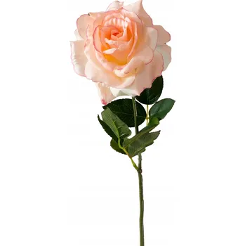 umělá květina UMĚLÝ KVĚT RŮŽE do vázy růžová 68 cm
