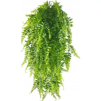 umělá květina Umělá kapradí Domácí Závěsná XL Velká Realistická Zelená