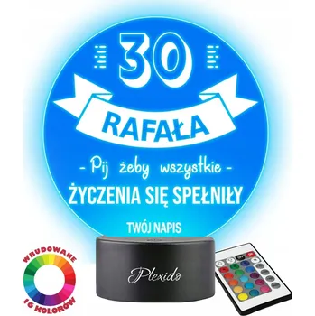 Lampička Plexido vícebarevná Noční lampa