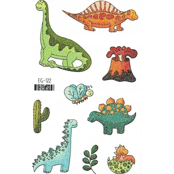 Tetování Smyvatelné tetování pro děti – Třpytivé dinosauři EG122