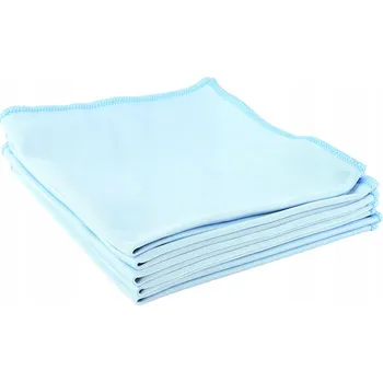 Utěrka 5x Utěrka z mikrovlákna na okna, zrcadla a zrcátka 40x40 cm 300 g/m2
