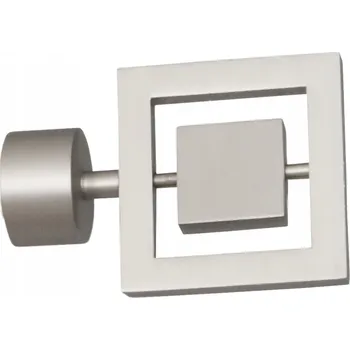 Koncovka garnýže VENETO 19mm SATÉN NIKL