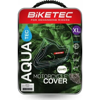 Plachta na motorové vozidlo Plachta na motorku BIKETEC Aquatec XL super