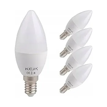 Žárovka KEJA LED žárovka E14 5 kusů svíčka teplá bílá