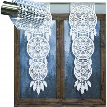 Obraz Panelová záclona žakárová 43 cm x 140 cm