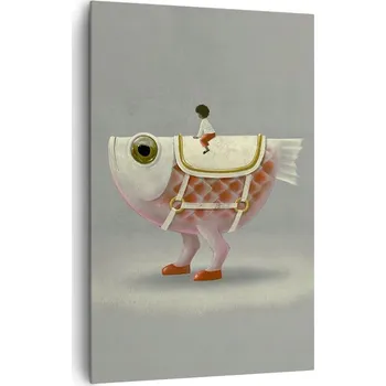 Obraz Velký obraz do obýváku XXL 80x120 abstrakce moderní na plátně obrazy