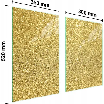 Kuchyňské prkénko Krájecí deska TMK ArtDeko sklo 2 ks