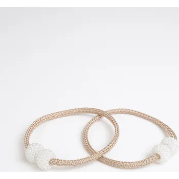 Magnetická spona na závěsy Julieta (2ks) - cappuccino