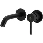 KFA - MOZA podomítková umyvadlová baterie, černá 5039-810-81