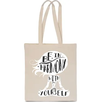 Nákupní taška Nákupní taška PoStar béžová bavlna