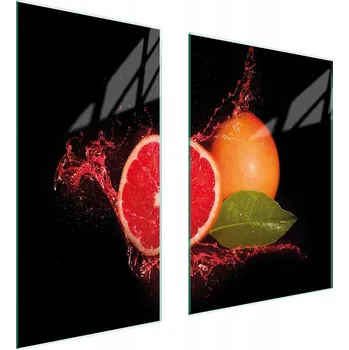 Kuchyňské prkénko Krájecí deska TMK ArtDeko sklo 2 ks